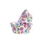Floral Print Standard Size Cupcake Wrappers & Liners | 25 PC Set